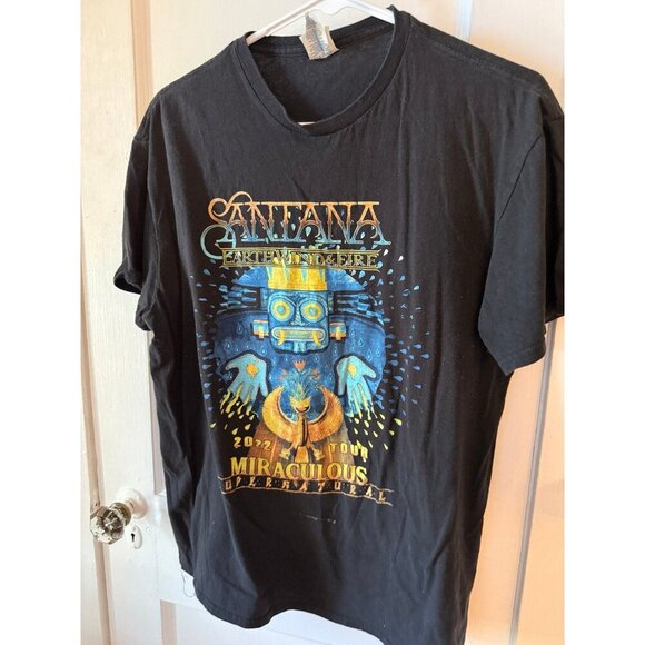 Santana men’s size large 2022 tour t-shirt - Picture 2 of 7